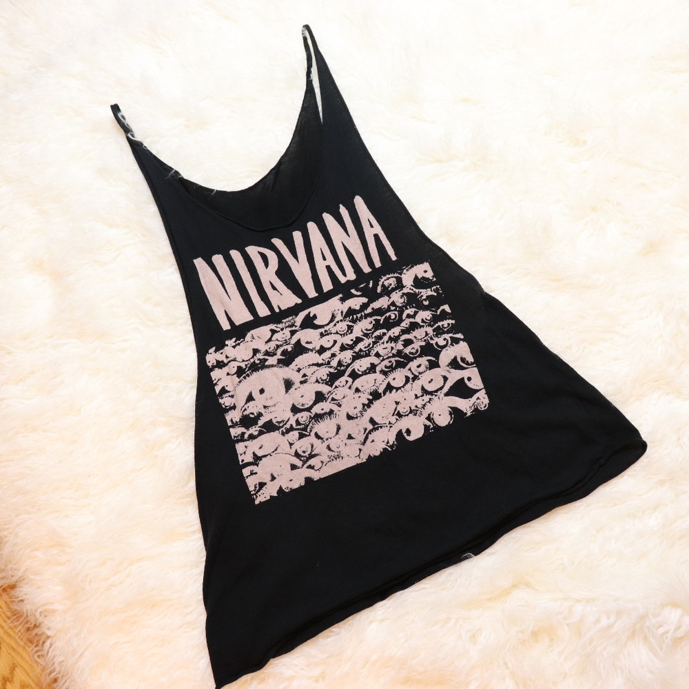 Brandy Melville Nirvana Muscle Tank